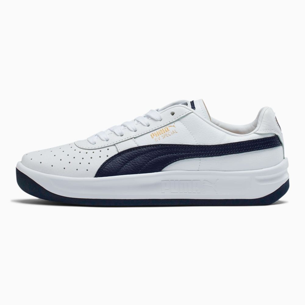 Puma GV Special+ Férfi Sportcipő - Fehér/Sötétkék ( Hungary - HOZTE3519 )